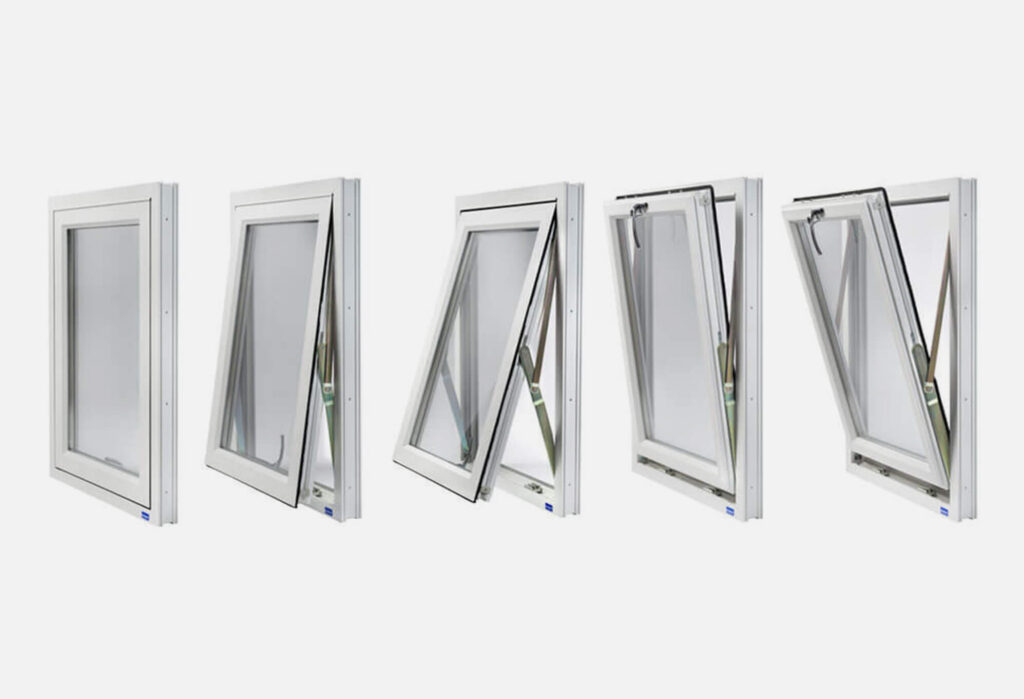 Reversable One Way Window UPVC Fully Reversible Windows - Pioneer Trading Company